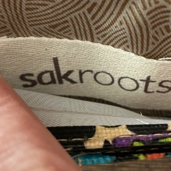 Sacroots Artist Circle large zip around wallet, multicolor, bohemian pattern - Picture 3 of 6